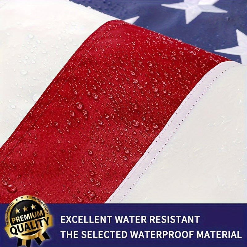 USA Outdoor Flag 3x5 Ft - Premium Quality Fabric Flag