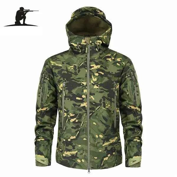 Military-Outdoors Camouflage Tactical Jacket for Adventure Jacket