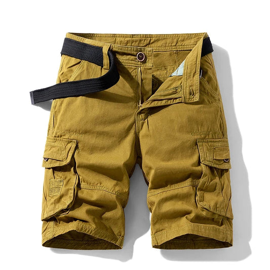 Summer Cargo Shorts for Active Wear Khaki Pants Short