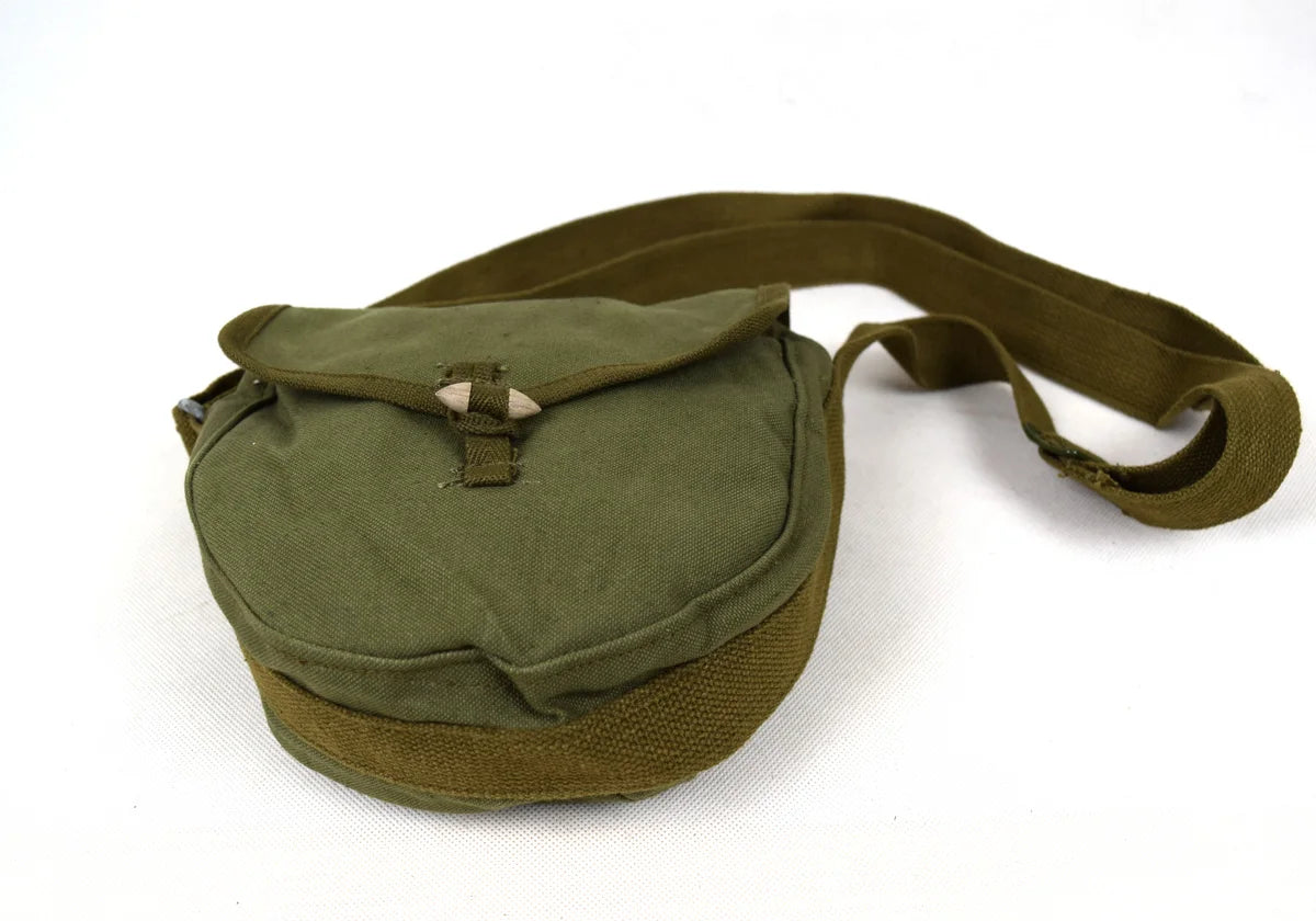 Original Military Vietnam War Chinese 7.62mm Type 56 Drum Mag Pouch Surplus