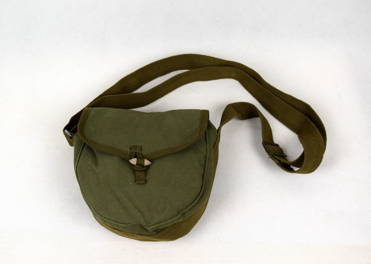 Original Military Vietnam War Chinese 7.62mm Type 56 Drum Mag Pouch Surplus