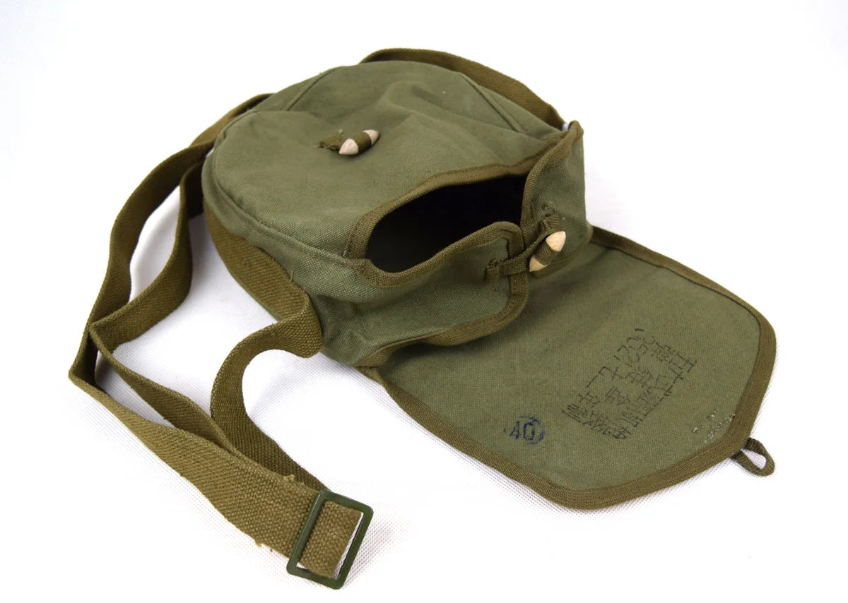Original Military Vietnam War Chinese 7.62mm Type 56 Drum Mag Pouch Surplus